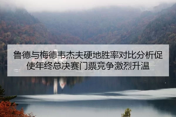 鲁德与梅德韦杰夫硬地胜率对比分析促使年终总决赛门票竞争激烈升温